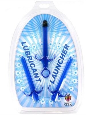 lubricant launcher set of 3 blue