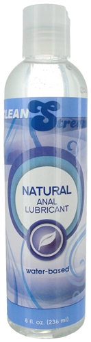 natural water based anal lubricant 8 oz