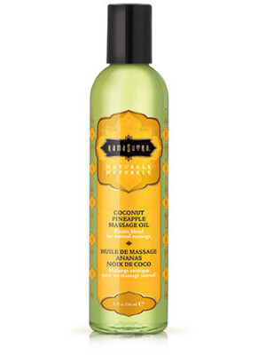 naturals massage oil coconut pineapple 8 fl oz naturals massage oil coconut pineapple 8 fl oz