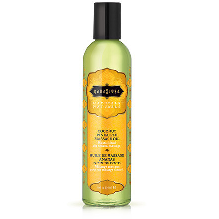 naturals massage oil coconut pineapple 8 fl oz