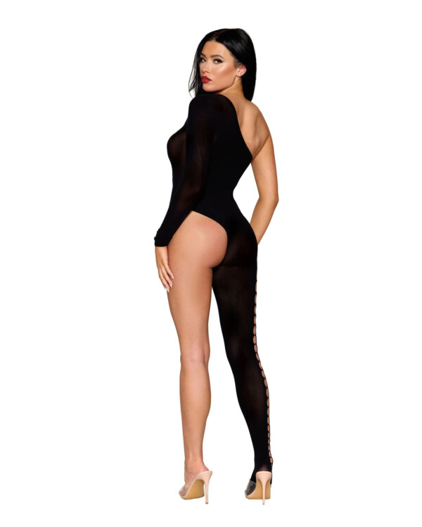bodystocking dmnd one size black