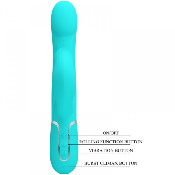 falin rabbit vibrator pearls turquoise