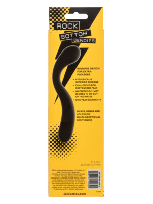rock bottom bendies bendy pleasure probe black rock bottom bendies bendy pleasure probe black
