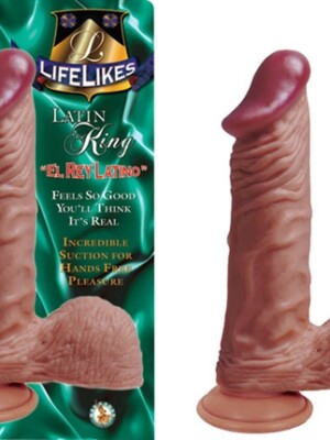 lifelike latin king 9 inch