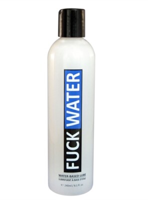 fuck water water based lubricant 8 fl. oz.