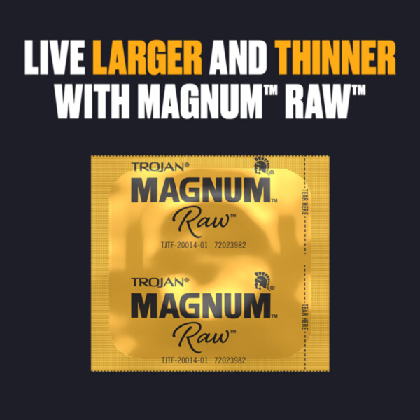 trojan magnum raw 3 ct condoms trojan magnum raw 3 ct condoms