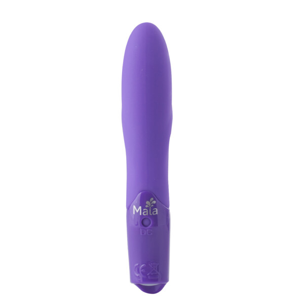 margo silicone textured bullet vibrator neon purple