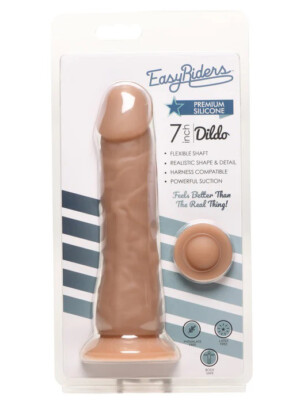easy riders 7" silicone dildo medium easy riders 7" silicone dildo medium