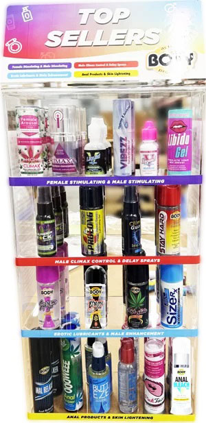 body action top sellers countertop 60pc display body action top sellers countertop 60pc display