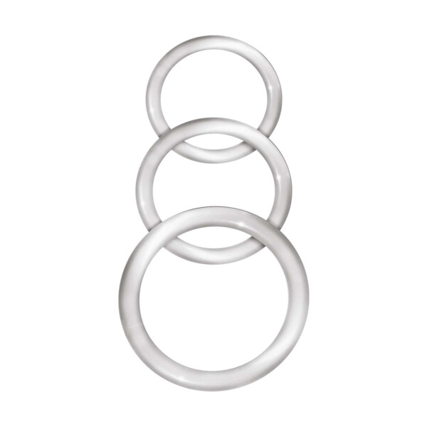 enhancer silicone cockrings clear