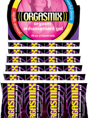 orgasmix 24 piece display 1 oz. tubes