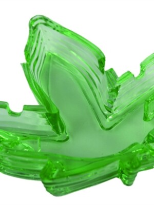pot leaf ashtray
