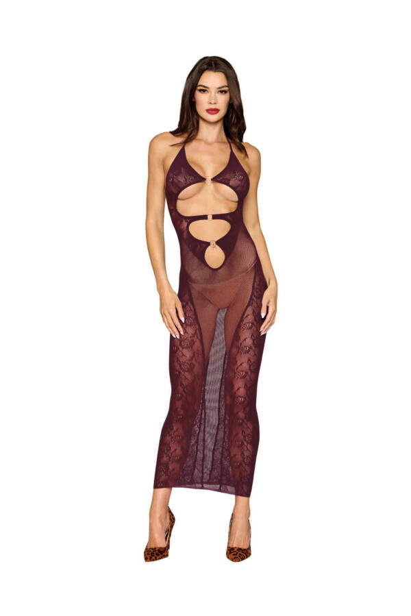 bodystocking gown and shrug dmnd one size cherry lacquer bodystocking gown and shrug dmnd one size cherry lacquer