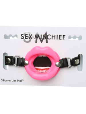 sex and mischief silicone lips pink
