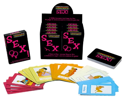 lesbian sex! card game