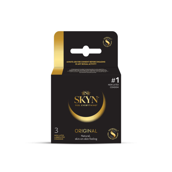 skyn original non latex lubricated condoms 3 pack skyn original non latex lubricated condoms 3 pack