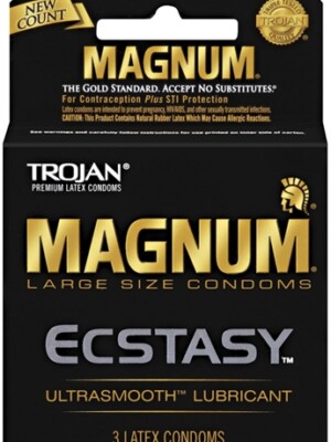 trojan magnum ecstasy 3 pack
