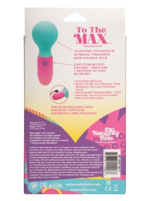 naughty bits to the max vibrating wand