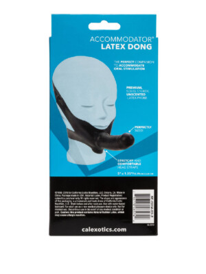 the original accomodator latex dong black