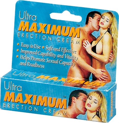 ultra maximum erection cream
