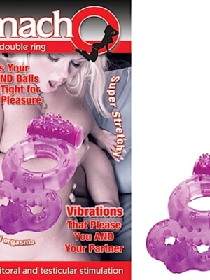 the macho double ring purple