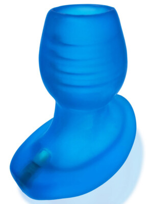 glow hole 2 butt plug large blue morph