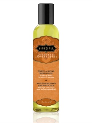 aromatic massage oil sweet almond 8 fl. oz.