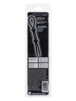 alpha liquid silicone dual lasso black alpha liquid silicone dual lasso black