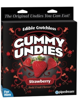 gummy undies for him strawberry