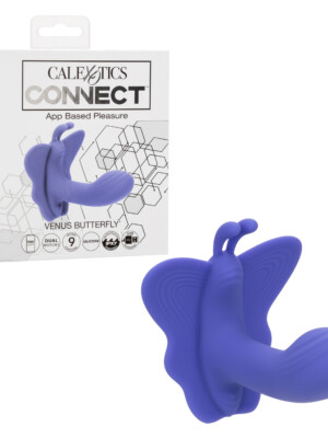 calexotics connect venus butterfly periwinkle