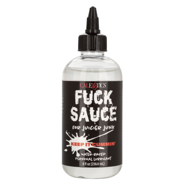 fuck sauce water based personal lubricant 8 fl. oz.