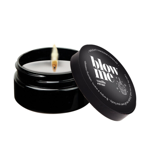 blow me massage candle 2 oz vanilla