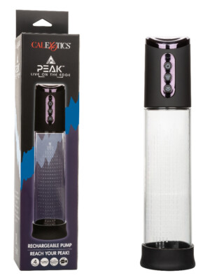 peak rechargeable pump black/clear