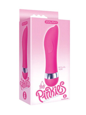 pinkies silicoat mini vibe dolphy pink