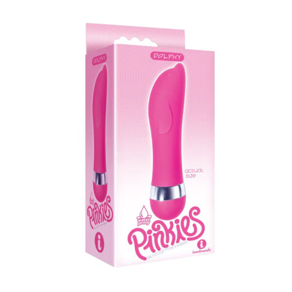 pinkies silicoat mini vibe dolphy pink pinkies silicoat mini vibe dolphy pink
