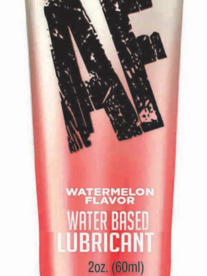 juicy af watermelon water based flavored lubricant 2 oz