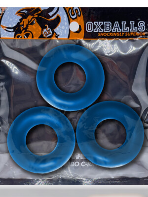 fat willy 3 pack jumbo c rings space blue