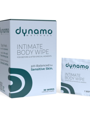 dynamo wellness intimate body wipe 30 pack