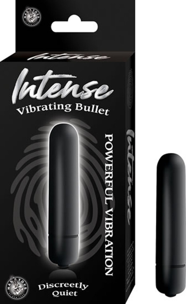 intense vibrating bullet black