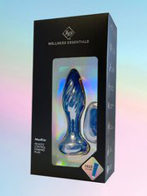 maxrim remote control rimming plug blue