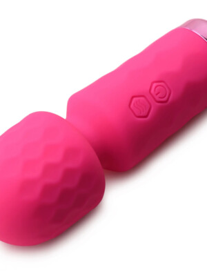 10x mini silicone wand pink 10x mini silicone wand pink