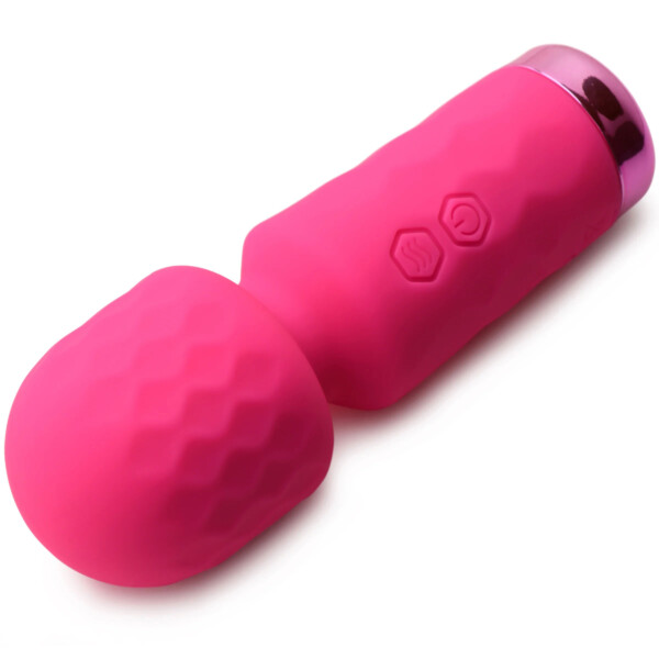 10x mini silicone wand pink