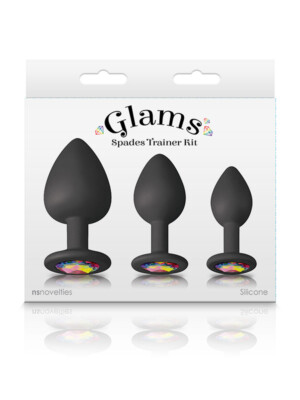 glams spades trainer kit black glams spades trainer kit black