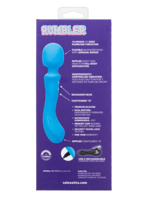 rumbler rumble wand blue