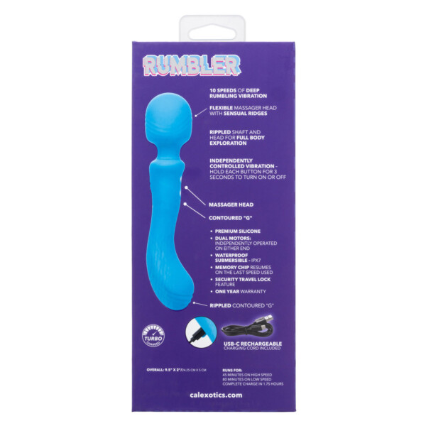 rumbler rumble wand blue rumbler rumble wand blue