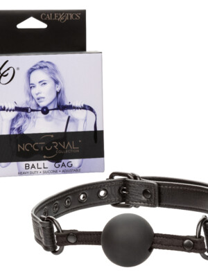 nocturnal collection ball gag black nocturnal collection ball gag black