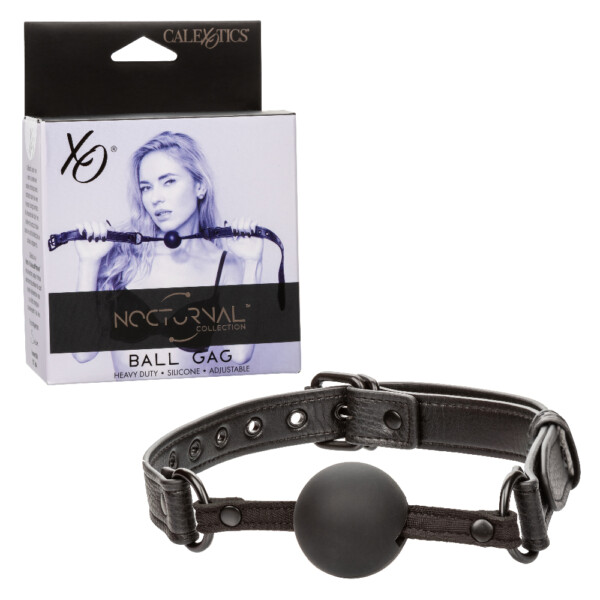nocturnal collection ball gag black nocturnal collection ball gag black