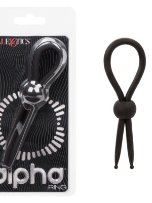 alpha liquid silicone lasso black