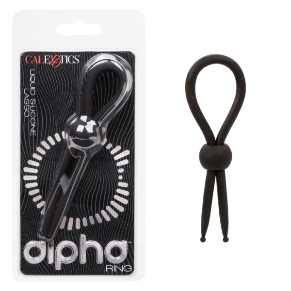 alpha liquid silicone lasso black