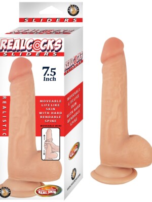 realcocks sliders 7.5 inch flesh